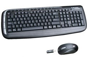 kit Teclado e Mause  RF Gold Ship